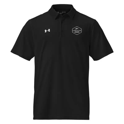 Under Armour® Men's Golf Polo | White Embroidery