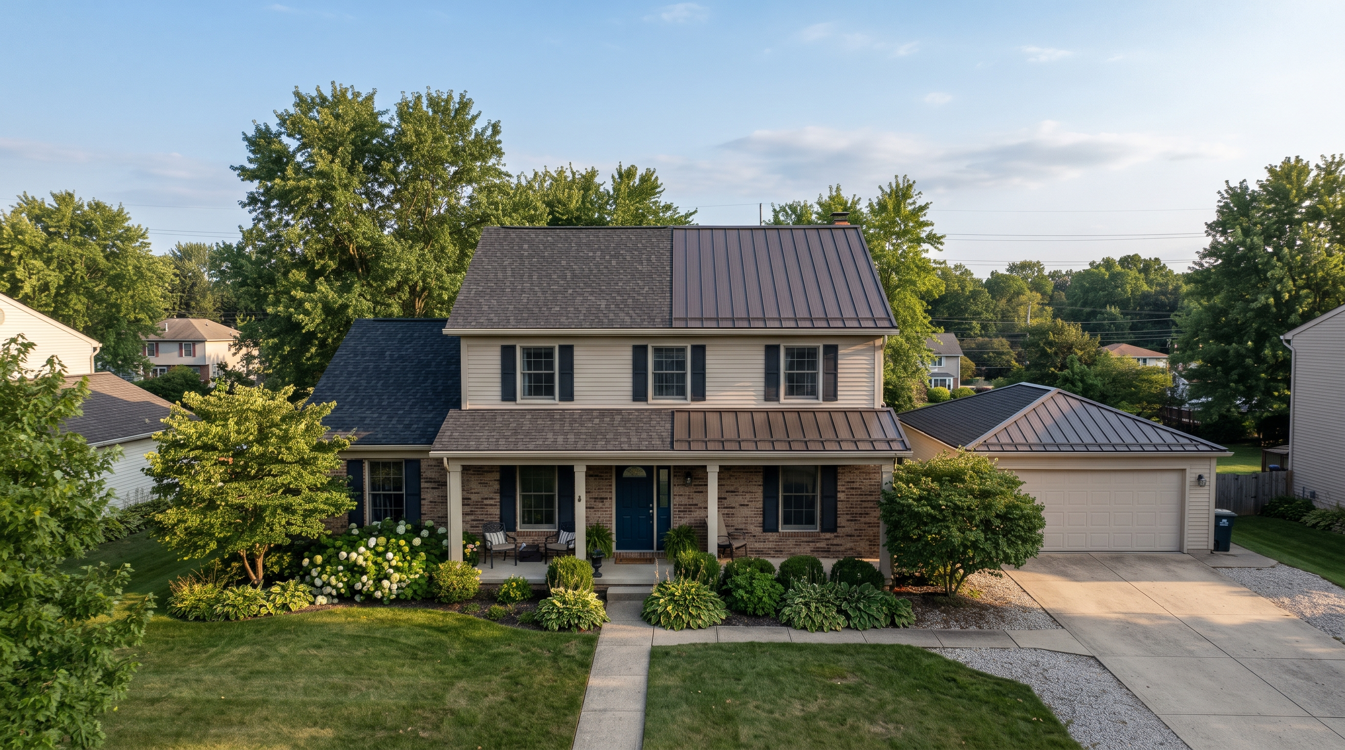 Metal Roof vs. Asphalt Shingles in Northeast Ohio: Cost, Lifespan & Which to Choose