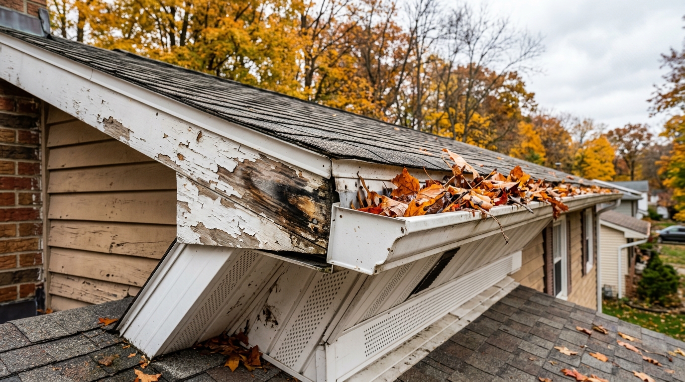 Rotted Soffit or Fascia? Why Northeast Ohio Rooflines Fail and What to Fix Before Winter