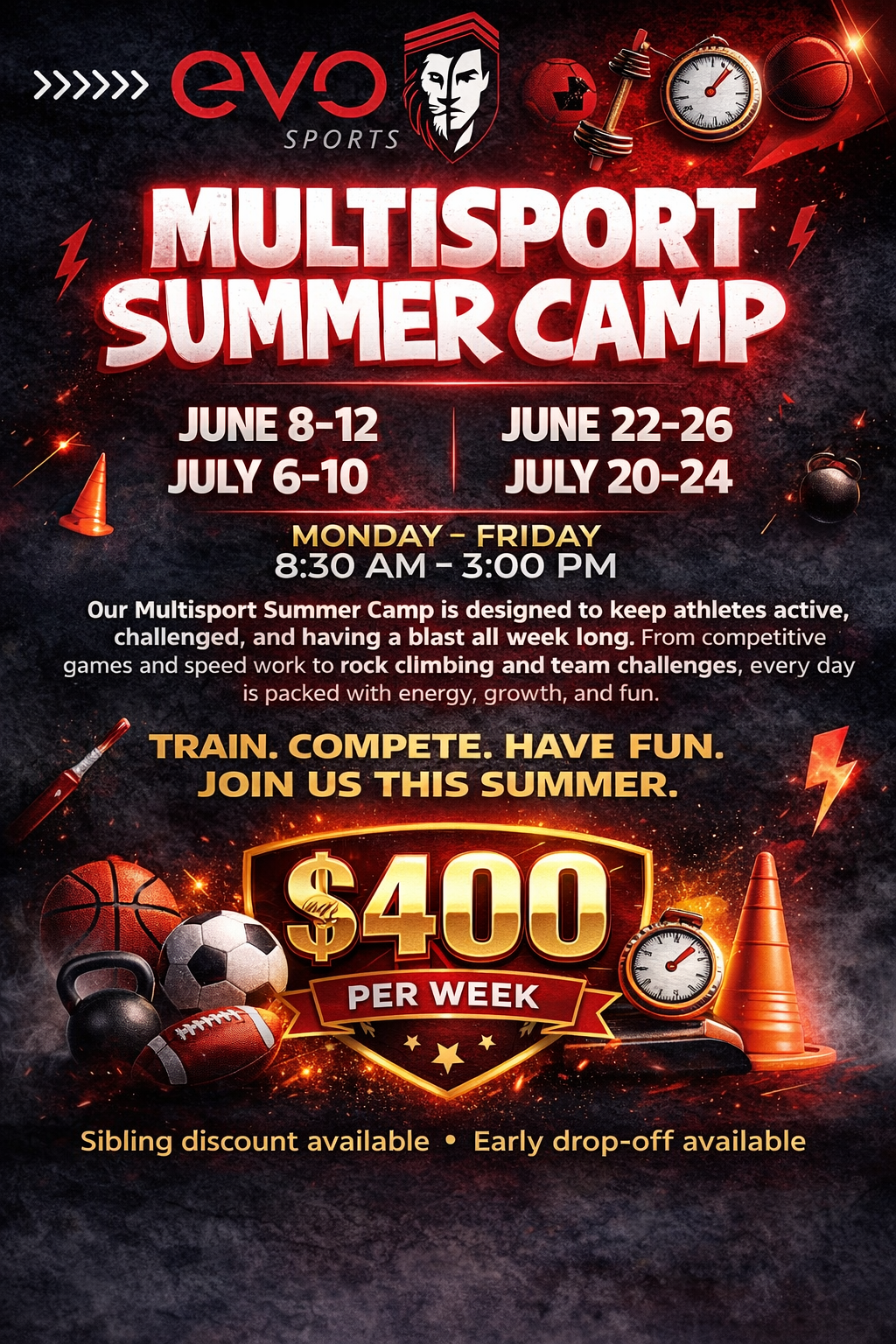 EvoSP Multisport Summer Camp 2025