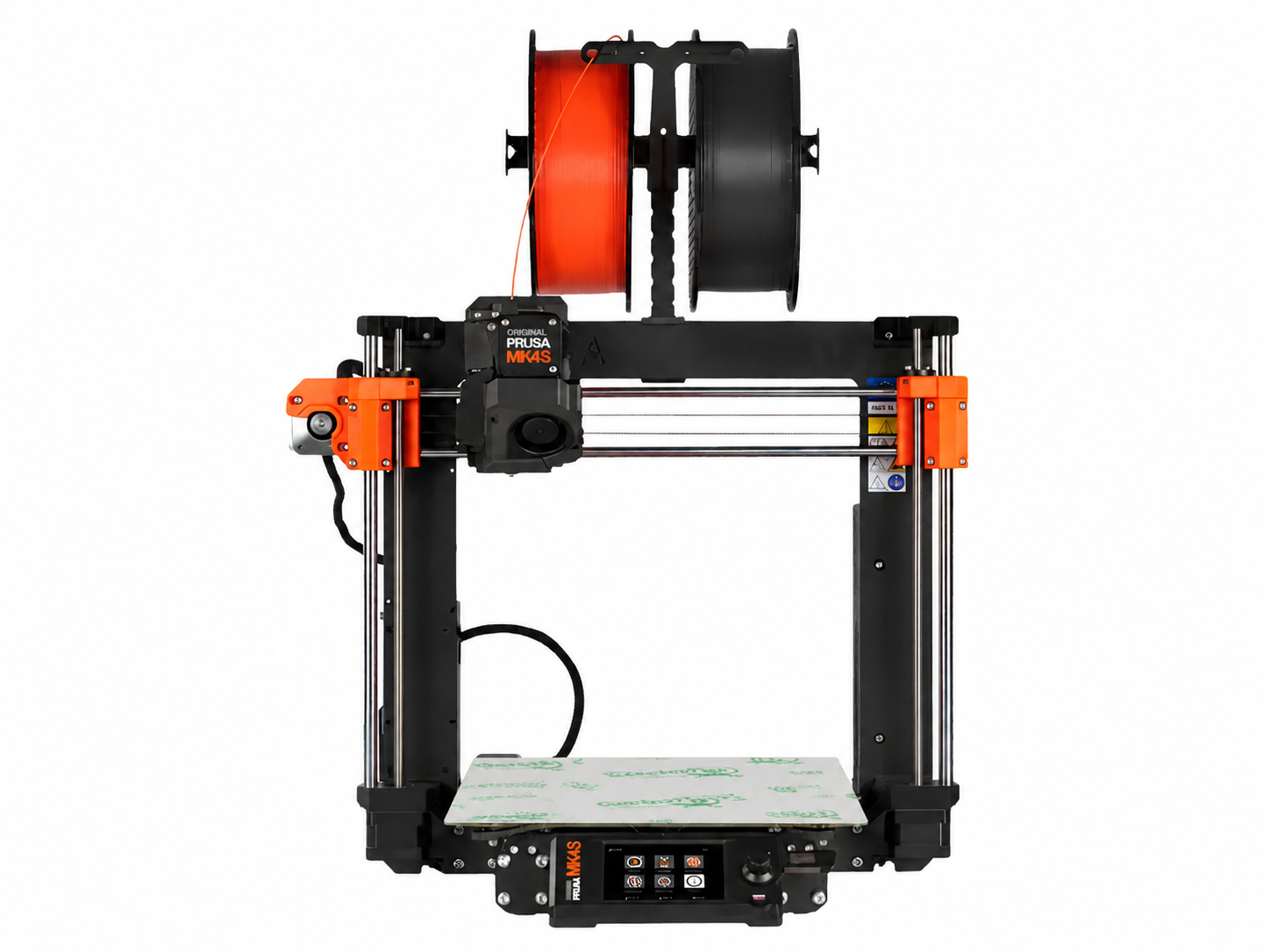 Prusa MK4S with a GeckoTek EZ-Stik build surface installed