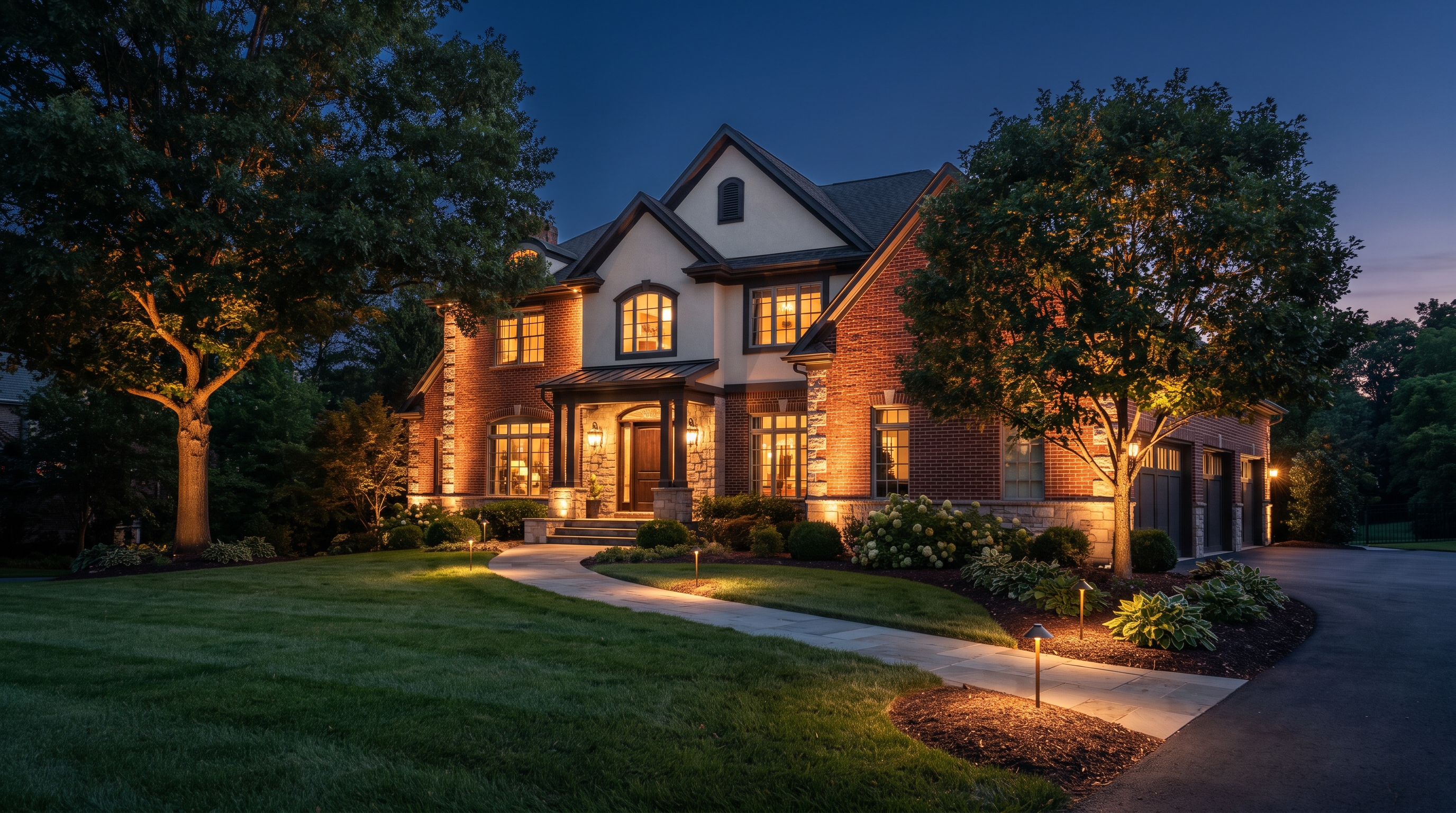 Architectural Uplighting in Cincinnati: How to Light Your Home's Facade the Right Way