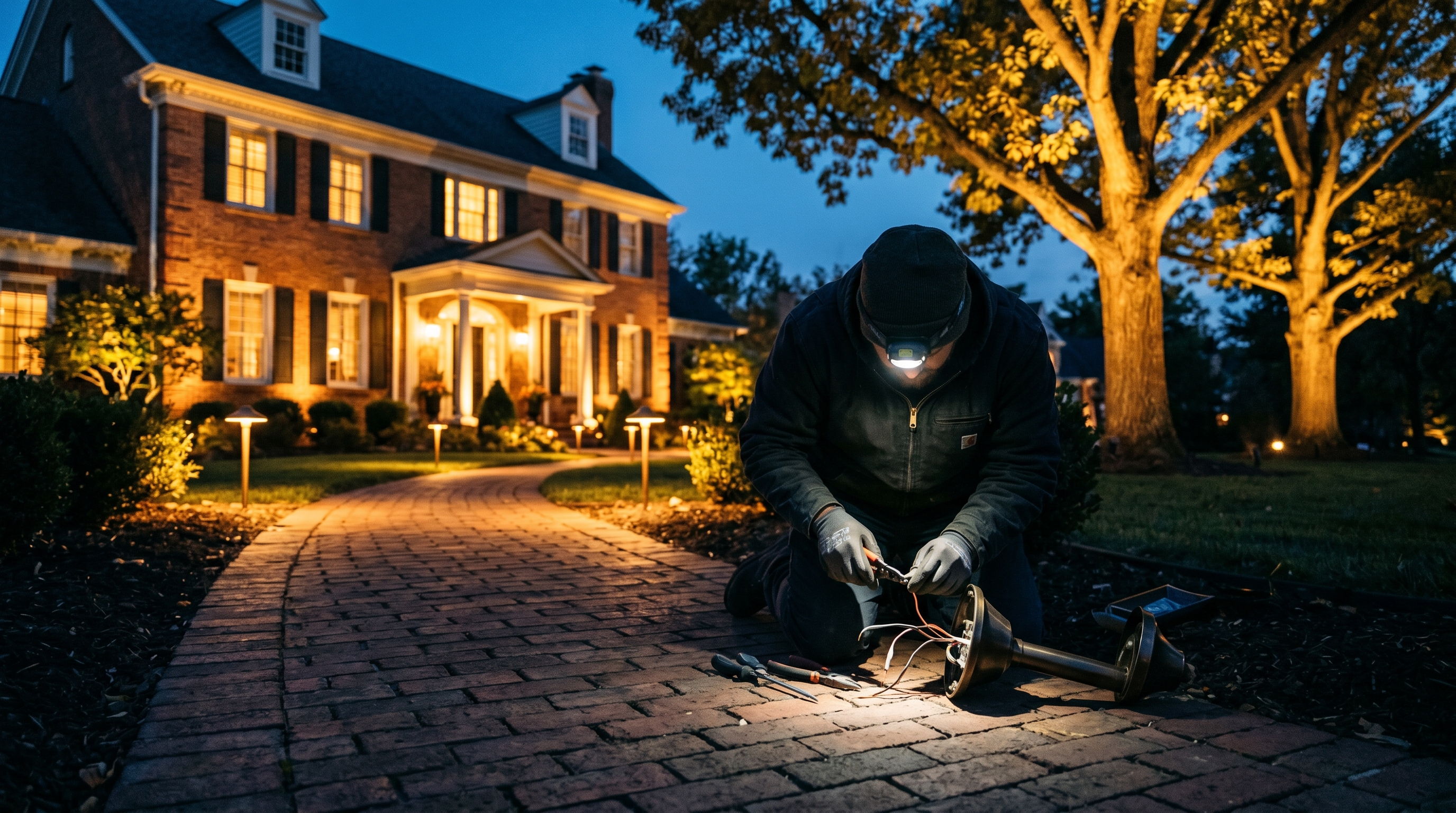 Why Your Landscape Lights Stopped Working — And Why Most Cincinnati Companies Won't Fix Them