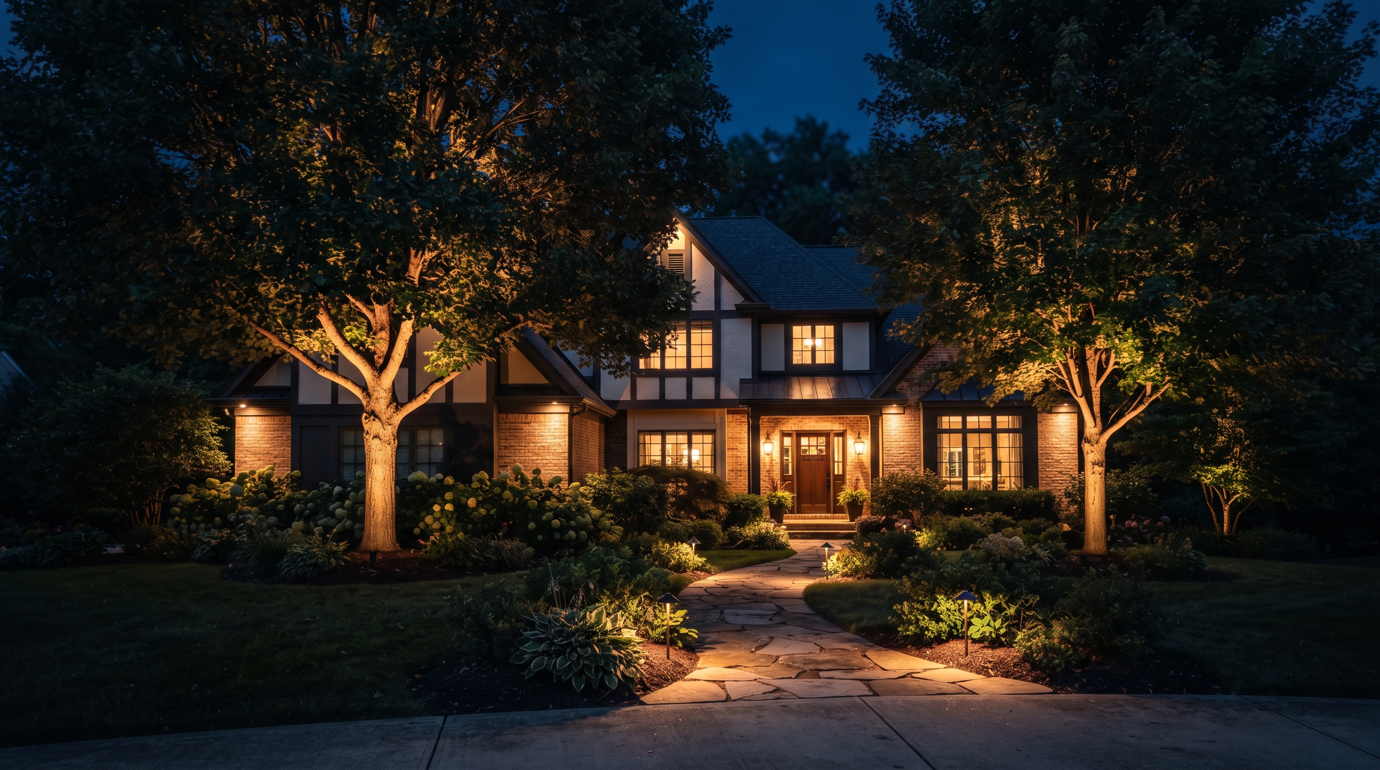 Tree Lighting in Cincinnati: How to Uplight and Moonlight Your Mature Trees
