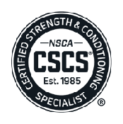 Certified Strength & Conditioning Specialist (CSCS) badge