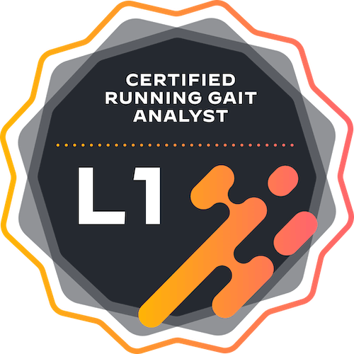 Level 1 Certified Gait Analyst Badge