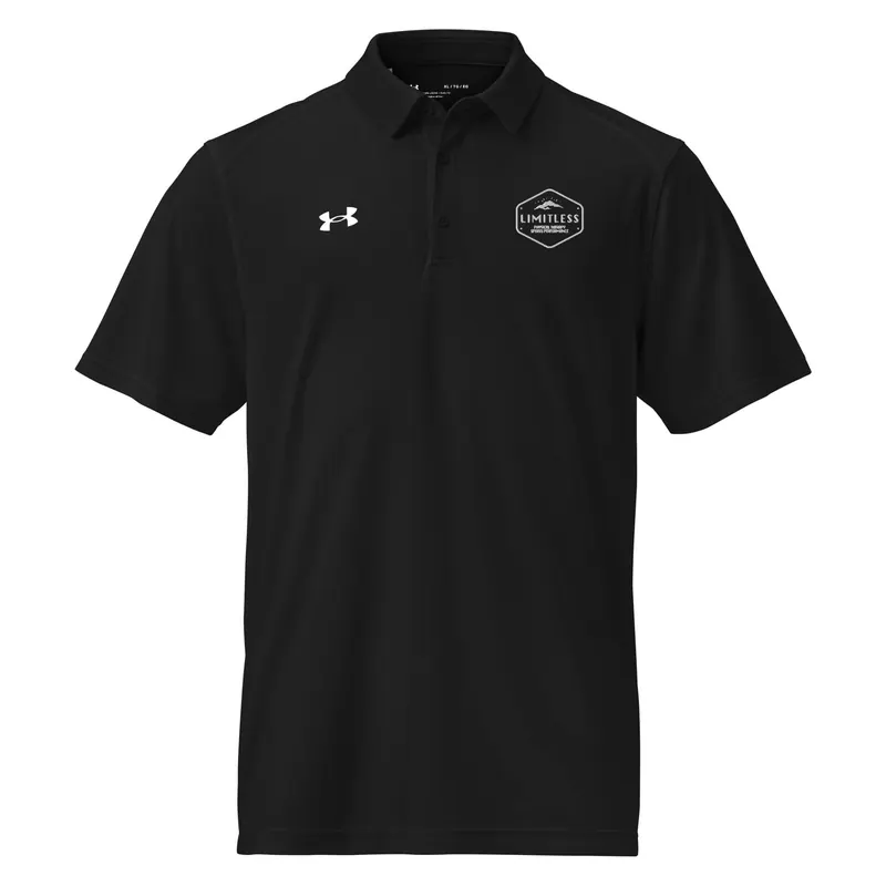 Under Armour® Men's Golf Polo | White Embroidery