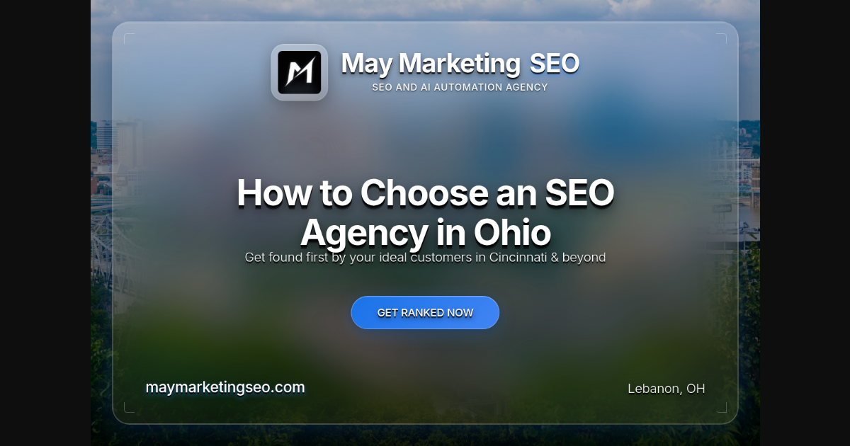 How to Choose an SEO Agency in Ohio