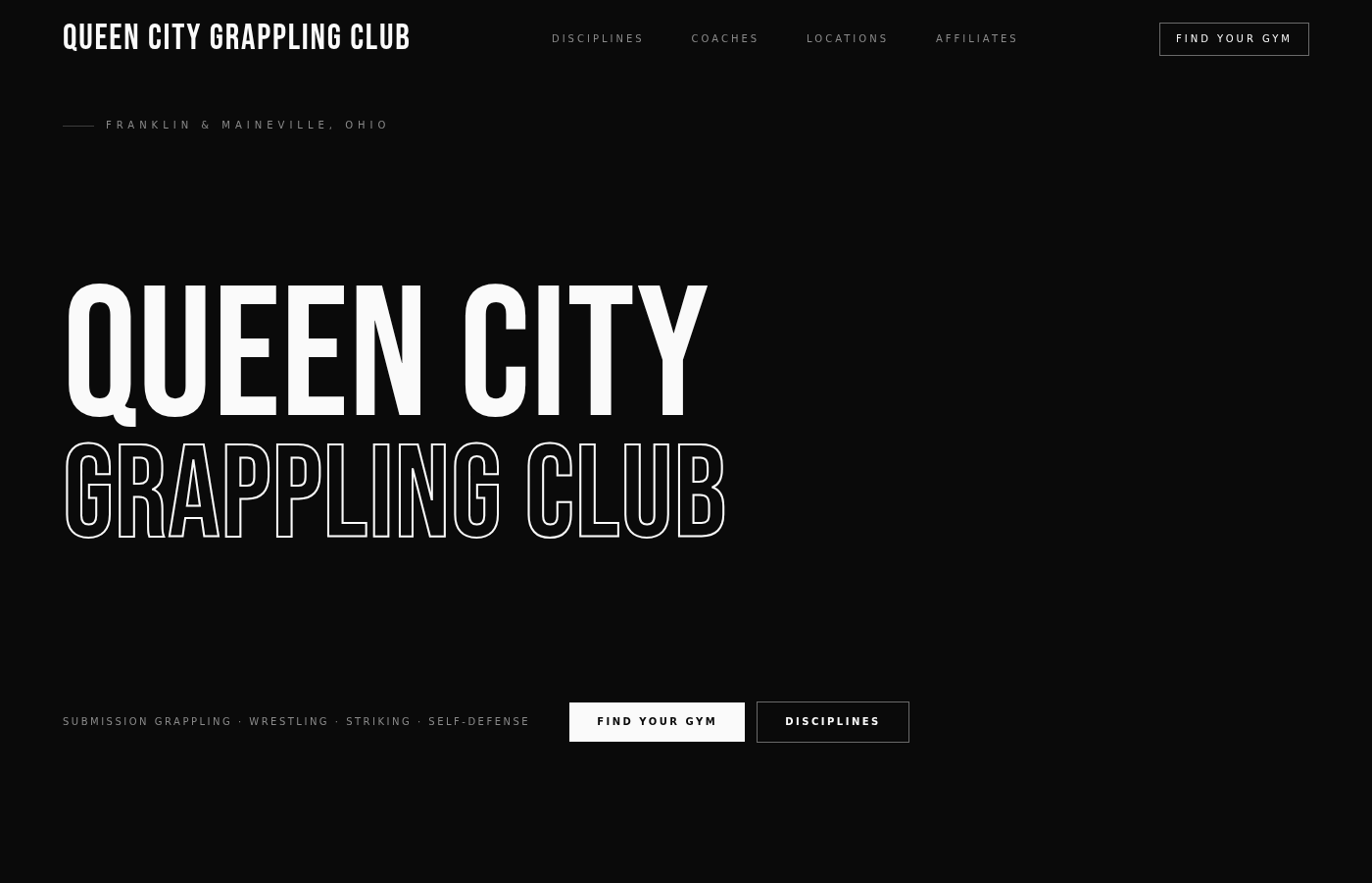 Queen City Grappling Club — May Marketing SEO Cincinnati