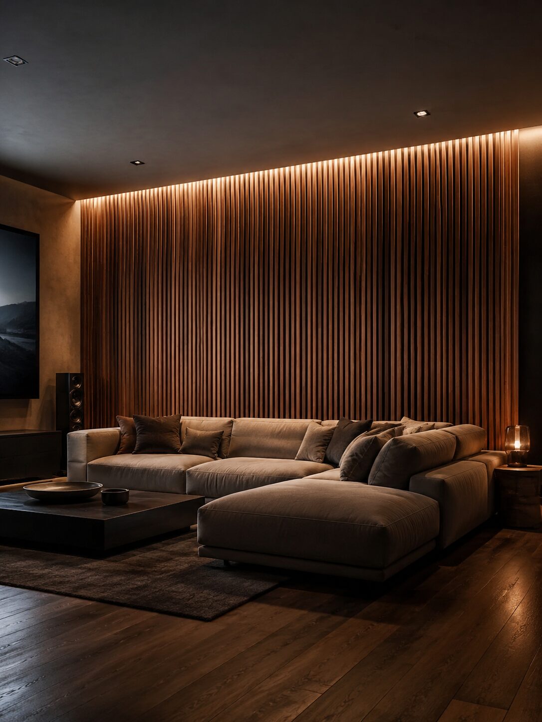 Section · Acoustic Panels