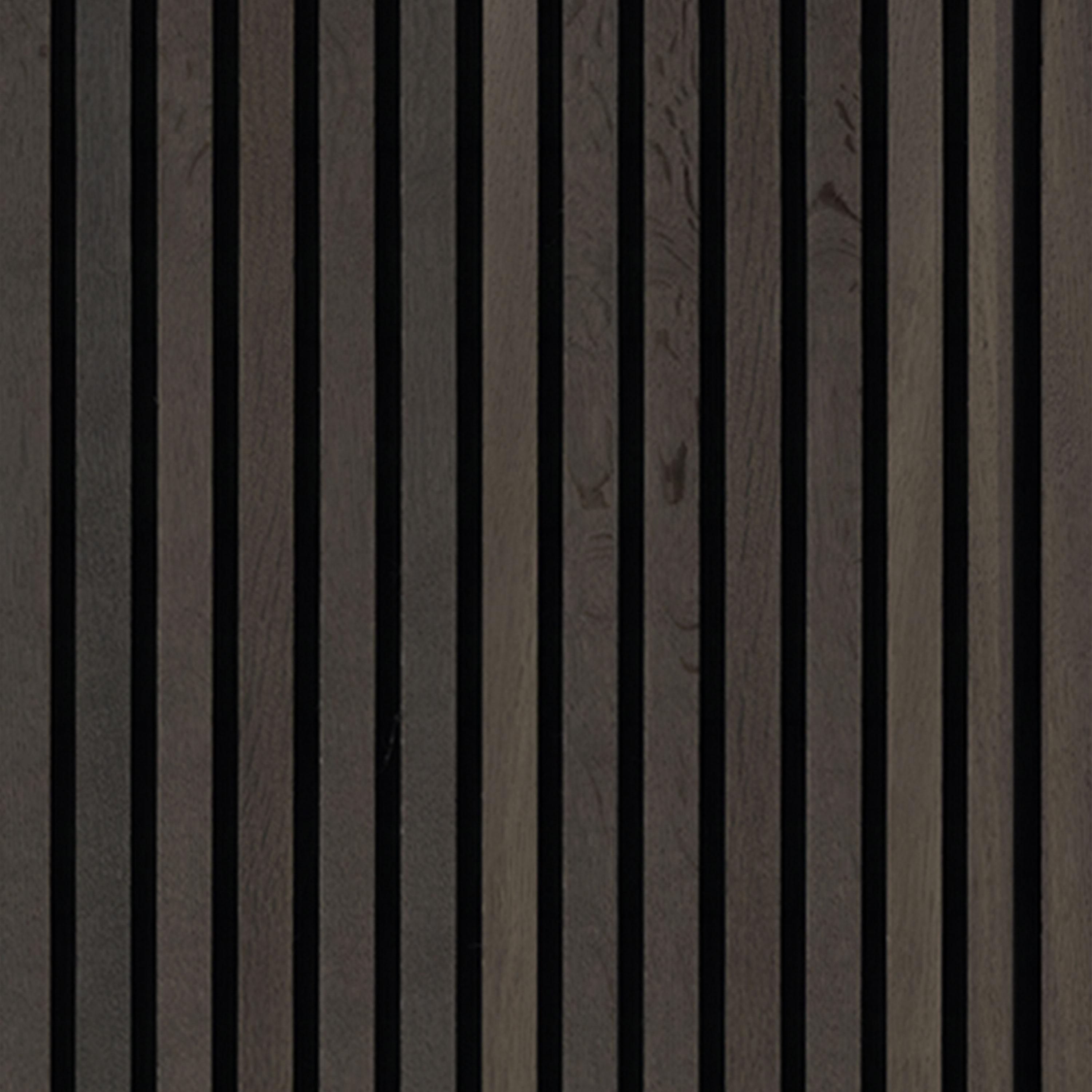 Umber Acoustic Wood Slat Panels