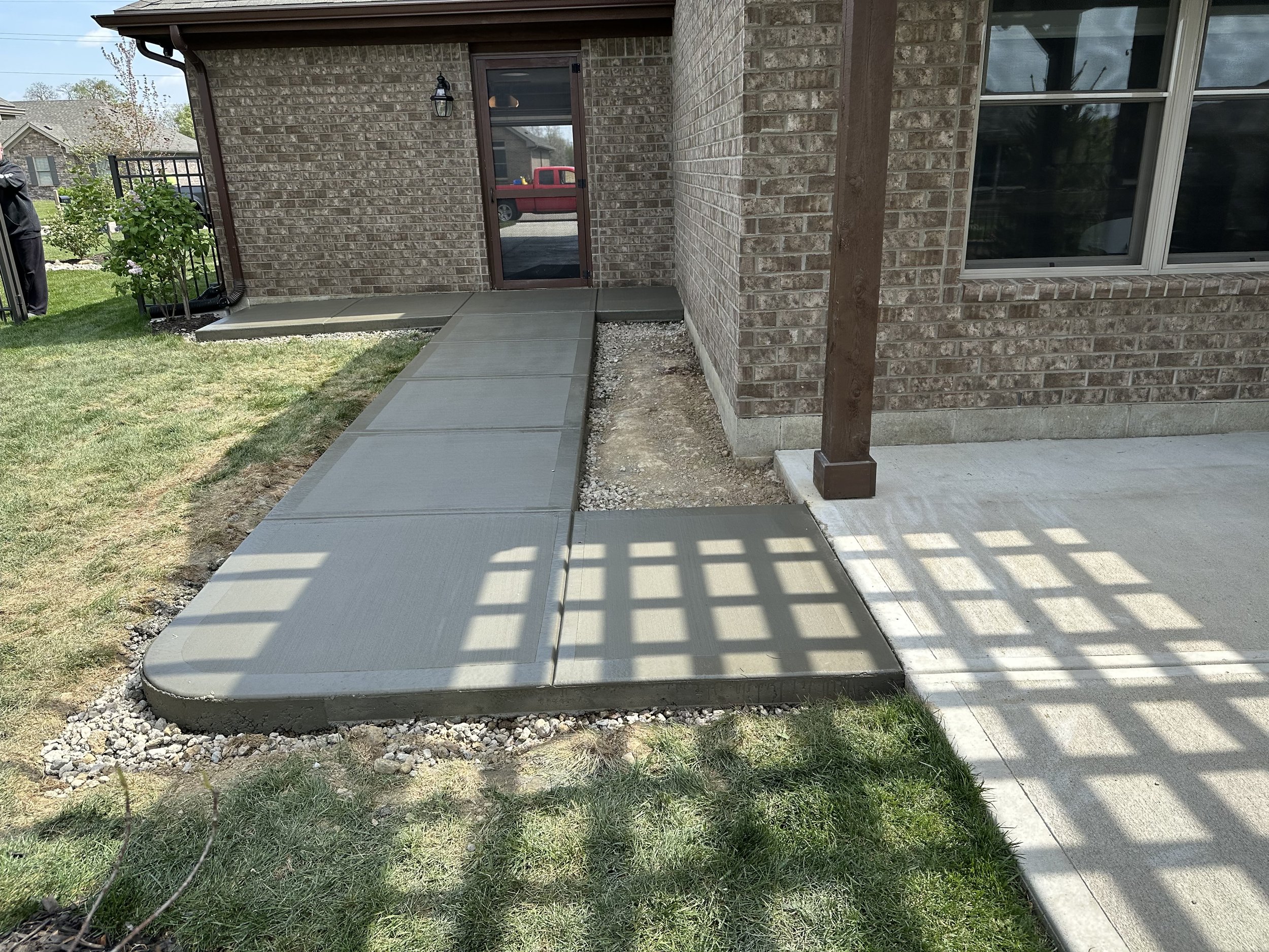 After: Patio & Walkway Extension in Lebanon, OH
