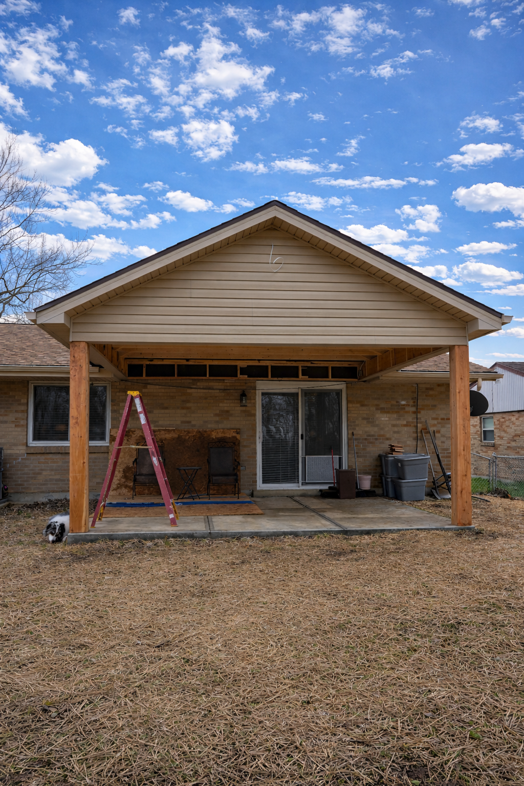 After: Covered Patio in West Chester, OH
