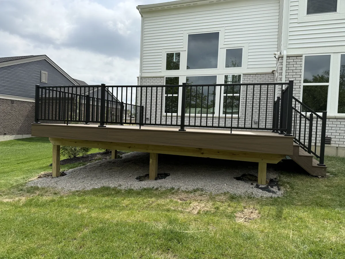 Side View Composite Deck