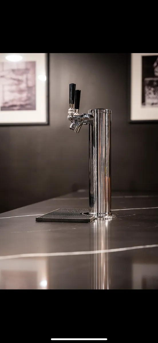 Chrome Kegerator Tap Tower