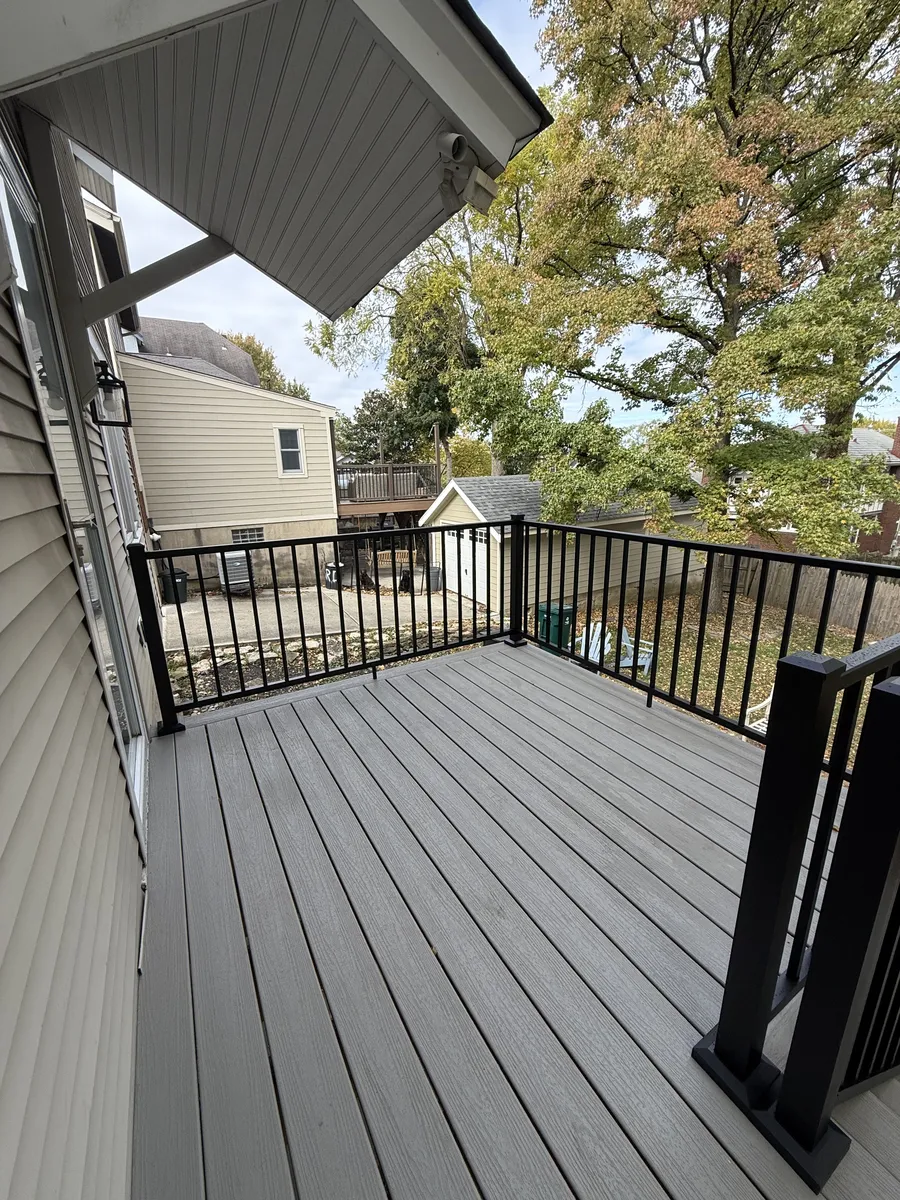 Second-Story Exterior Deck