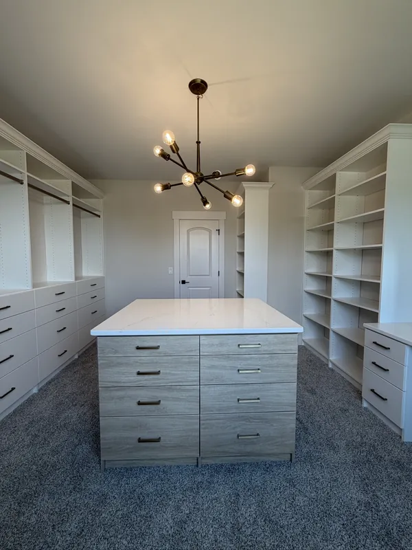 Walk-In Closet with Vanity Desk